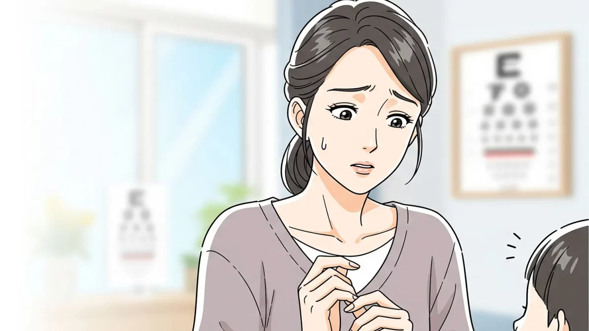 学校検診でお子さまの視力低下で悩んでいるお母さまへ