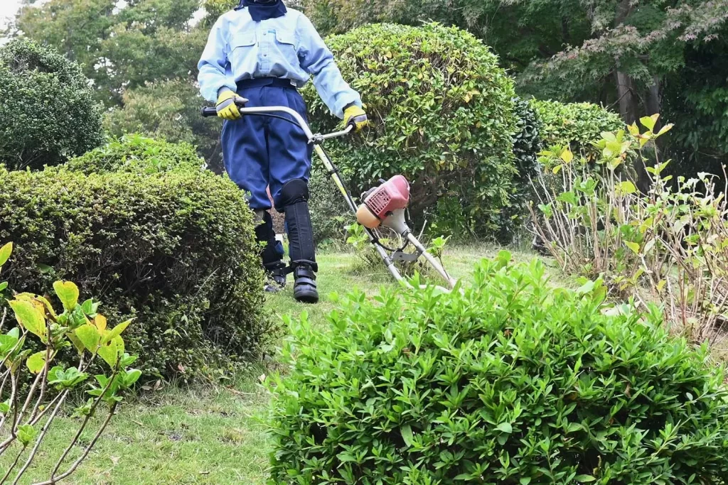 夏場の草刈り作業はなぜ目に危険なのですか？